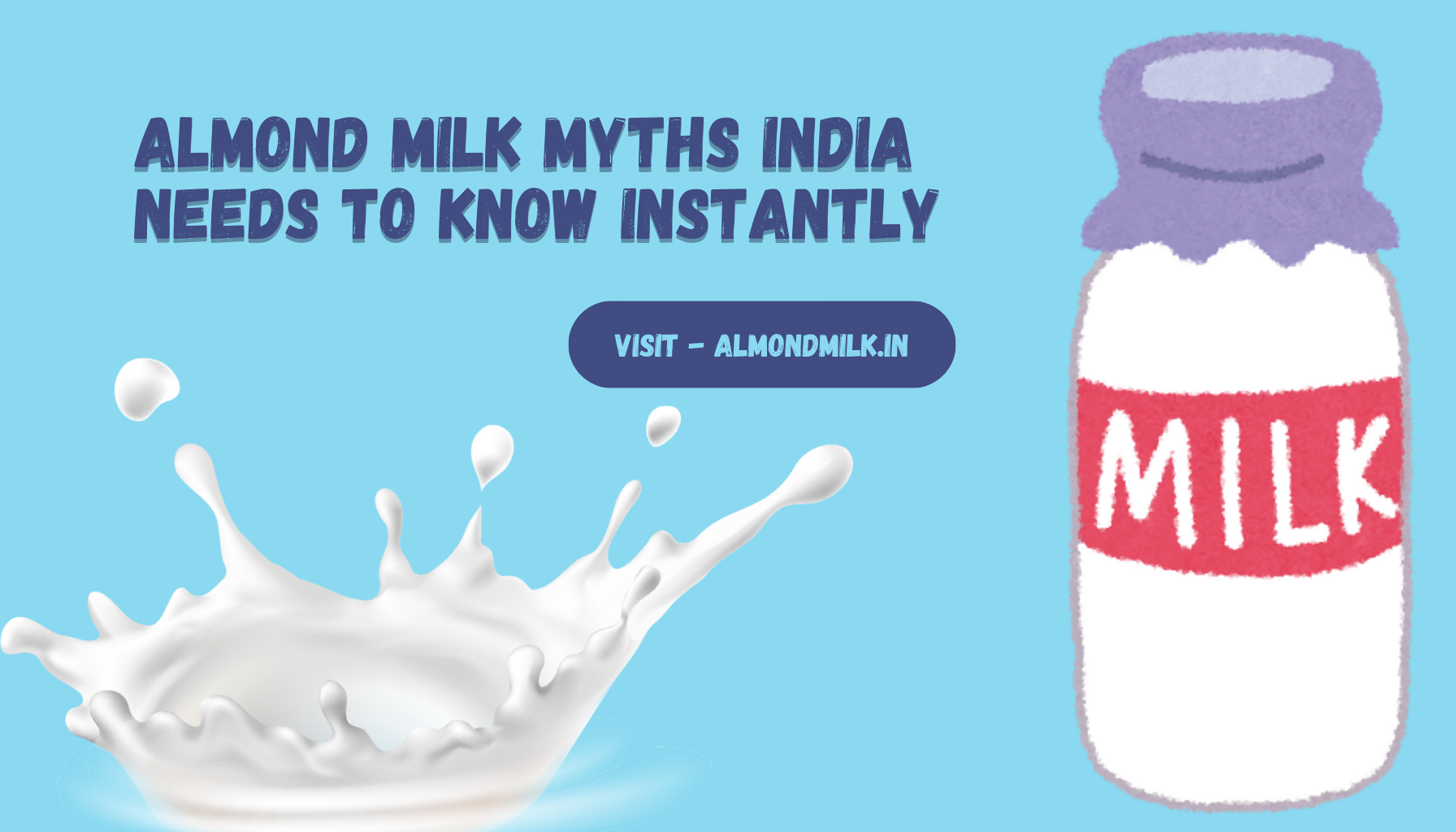 5 Shocking Almond Milk Myths Most Indians Still Believe | Almond Milk Myths India Needs to Know Instantly
