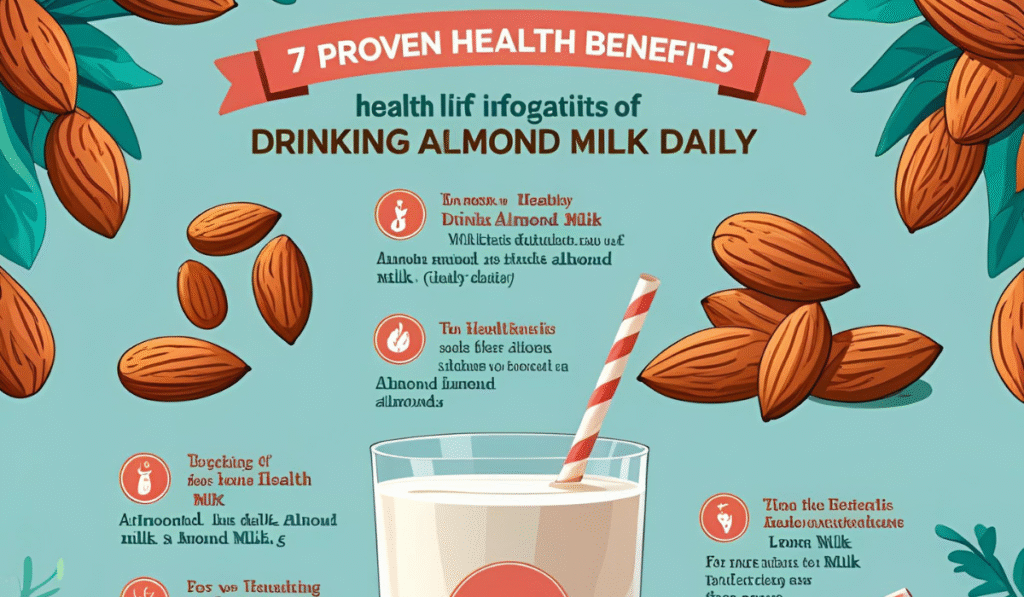 7 Proven Health Benefits of Drinking Almond Milk Daily